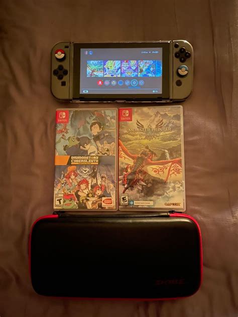 Nintendo Switch Gen 1 With 2 Games Video Gaming Video Game Consoles