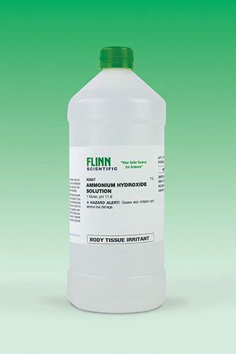 Ammonium Hydroxide Bottle