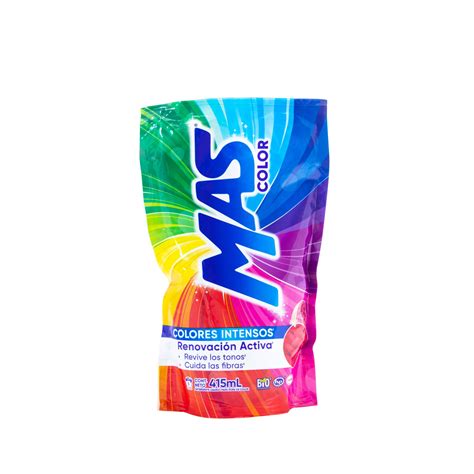 Mas Color Detergente Liquido Para Ropa De Color 415 Ml Superseis Online