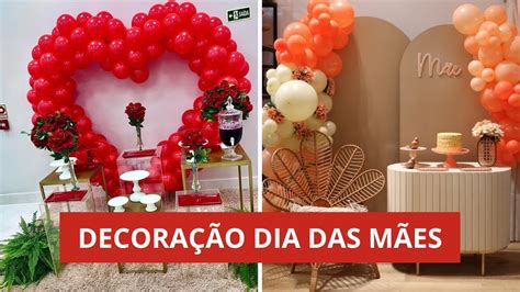 10 IDEIAS DE DECORAÇÃO PARA DIA DAS MÃES YouTube