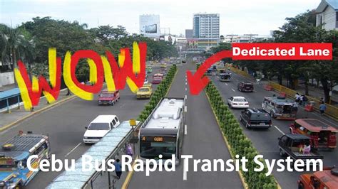 The Implementation Of Cebu Bus Rapid Transit BRT System YouTube