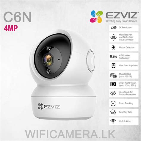 Ezviz C N Mp Pan Tilt Rotatable Motion Detection Smart Wi Fi Camera