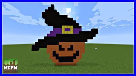 Halloween Pixel Art Minecraft