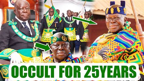 Asantehene Sh0ck Ghanaians After 25years Being A Member 0f Freemasonr