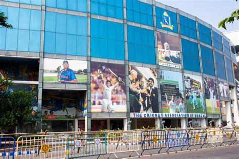 Eden Gardens Cricket Stadium, Kolkata, India. Editorial Stock Photo ...