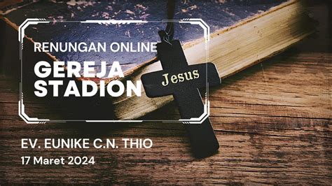 Renungan Online Gereja Stadion Ukuran Tuhan Untuk Pengampunan