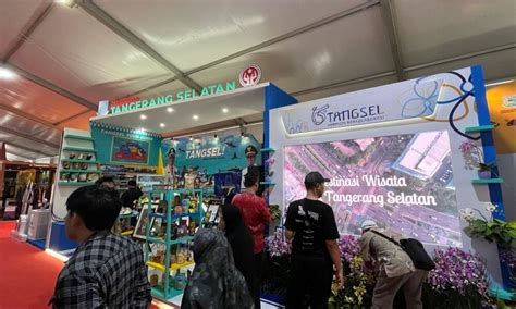 Booth Tangsel Jadi Pusat Perhatian Pengunjung Rakernas Apeksi Di