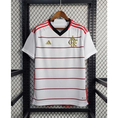 Camisa Do Flamengo Branca Torcedor Shopee Brasil