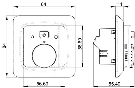 Room Thermostat Without Display Buy Thermostat Product On Etman