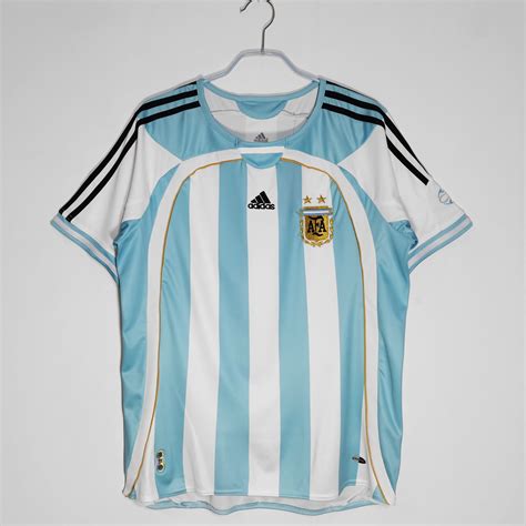 Argentina Home 2006 Retro Jersey Customizable Jersey Kit