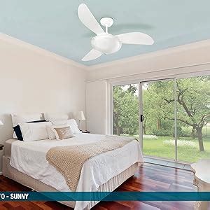 Ventisol Ventilador De Teto Sunny Led Branco V Amazon Br