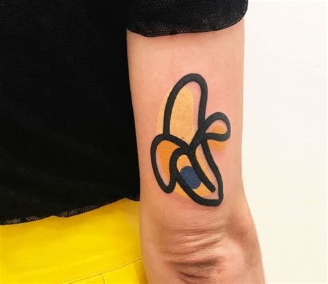 Banana Tattoo By Mambo Tattooer Photo 30681