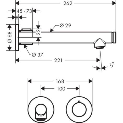 Axor Uno Waschtisch Einhebelmischer Select Unterputz Chrom