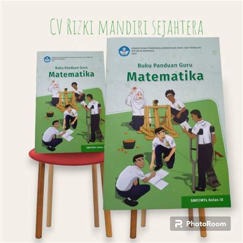 Jual Ori Buku Panduan Guru Matematika Non Lisensi Kurikulum Merdeka