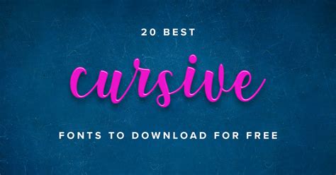 Cursive Fonts For Mac Free Download - boardsnew