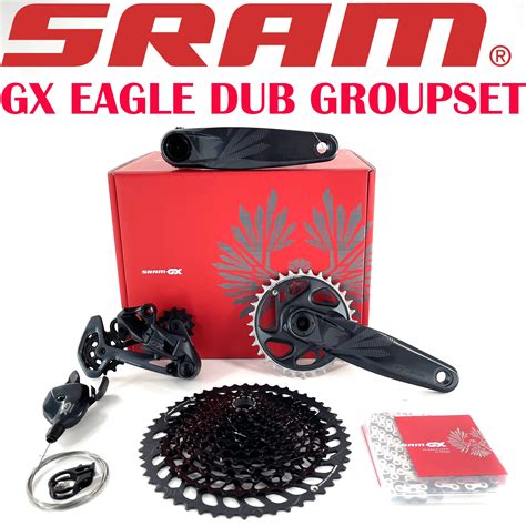 SRAM GX Eagle Groupset 170 175mm Platos Y Bielas 32t DUB Gatillo