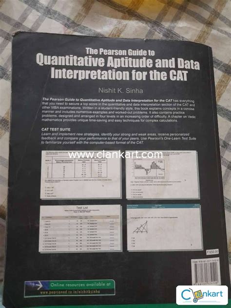 Buy The Pearson Guide To Quantitative Aptitude And Data Interpretation