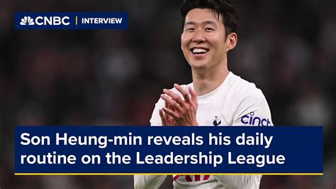 Son Heung Min Reveals His Daily Routine Youtube