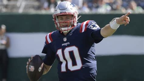 New England Patriots Quarterback Mac Jones Highlights Vs New York Jets