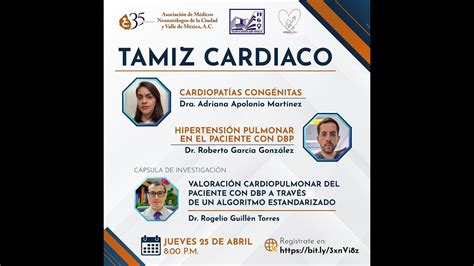 Tamiz Cardiaco Youtube