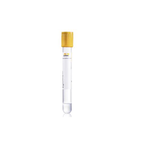 Tubos al vacío tapa Amarilla 5 ml Gel con Activador de Coagulación