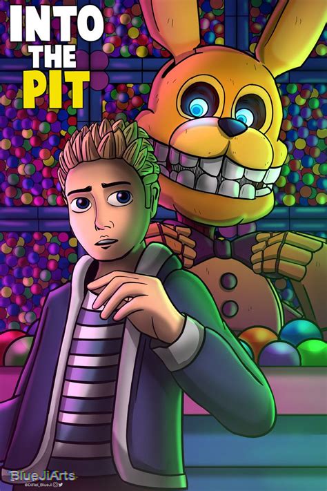 Fnaf Fazbear Frights Into The Pit Poster Fnaf Book Fnaf Fnaf Drawings