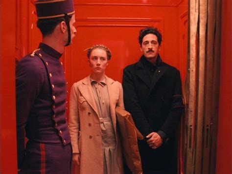 Grand Budapest Hotel Agatha Saoirse Ronan Dmitri Adrien Brody