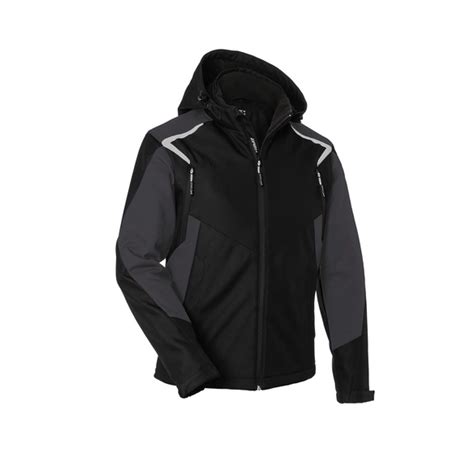 KÜBLER Jacke BODYFORCE Polyester schwarz anthrazit hagebau at