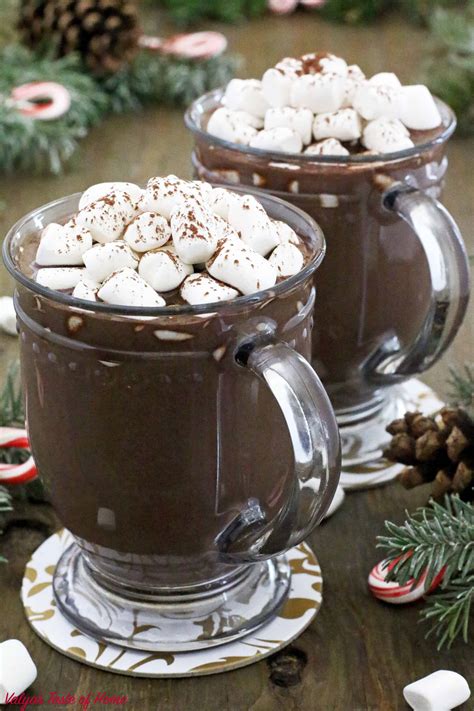 Rich And Creamy Homemade Hot Chocolate Valya S Taste Of Home