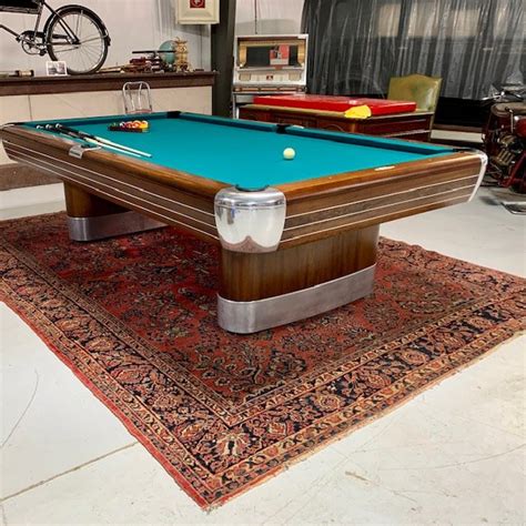 Brunswick Anniversary An Antique Pool Tables Collection