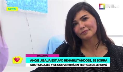 Angie Jibaja Se Pronuncia Tras Reportaje Emitido Por Magaly Todo El