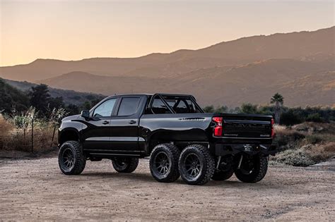 Chevy Silverado becomes Hennessey Goliath 6x6 | Practical Motoring