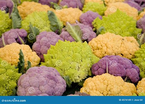 Romanesco Broccoli Close Up The Fractal Vegetable Is Known For It`s