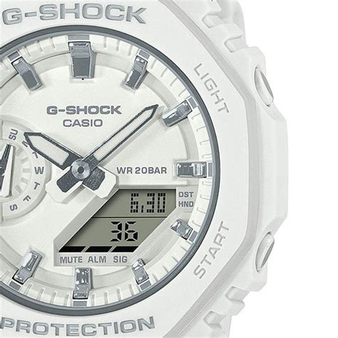 G SHOCK Gショック ミッドサイズ GMA S2100 7AJF メンズ レディース 腕時計 アナデジ ホワイト 国内正規品 カシオ