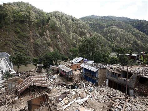 Mountain Village Landslides Kill 16 In Nepal Sweep Away Homes