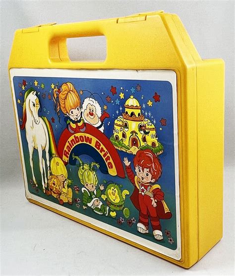 Rainbow Brite Valise De Rangement Pour Cassettes Audio Et Livres