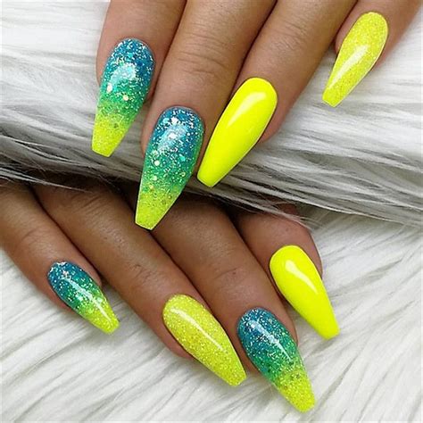 Stylish And Trendy Long Coffin Nail Ideas