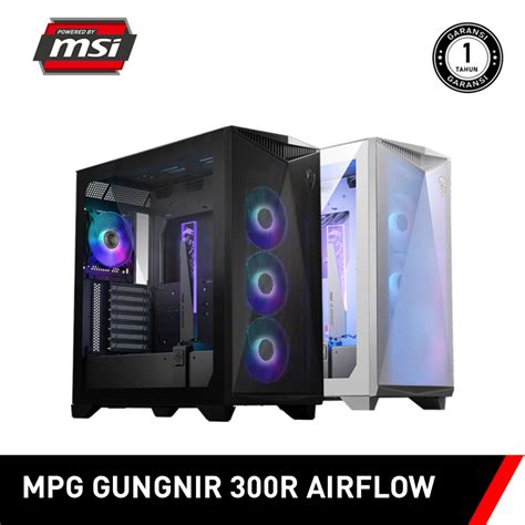 Jual Msi Casing Mpg Gungnir R Airflow Argb Tempered Glass Chassis