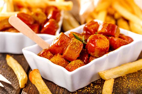 Currywurst Mit Selbst Gemachter Curry Sauce Rezept