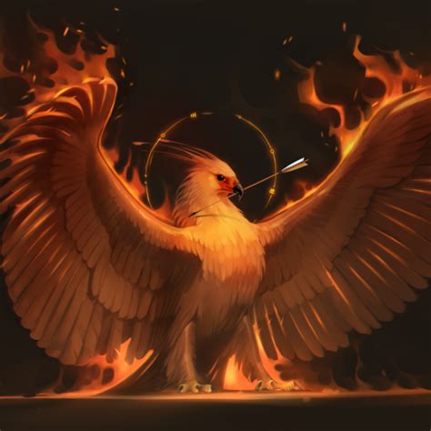 Download Fire Bird Phoenix Fantasy Pfp By Alexandra Khitrova