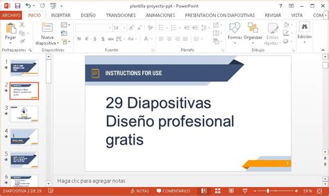 Plantilla Para Presentar Proyecto En Powerpoint Plantillas Gratis