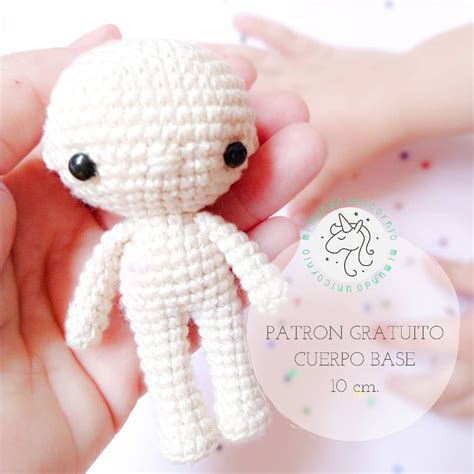 Cuerpo Base Para Mu Eca Amigurumi Patr N Gratuito Para Tejer En