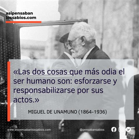 Las Mejores Frases Y Reflexiones De Miguel De Unamuno