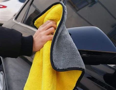 Size: Large Microfiber Car Cleaning Cloth, GSM: 600 GSM at ₹ 65/piece ...