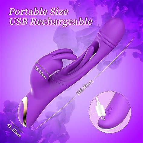 Flapping Rabbit Vibrator Patting Clit G Spot Stimulator Massager Dildo