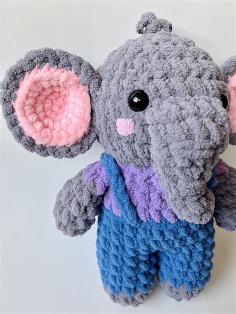 Ollie The Elephant Crochet Pattern Ribblr