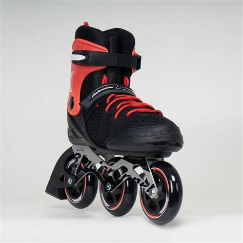 Bladerunner Formula 100 Mens Inline Skates Black Red Loco Skates