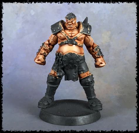 Learn How To Paint A Blood Bowl Ogre Simple Tutorial