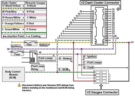 Stereo Wiring Diagram For Vz Commodore