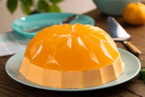 Gelatina De Naranja Con Mandarina Con Sal Y Azucar